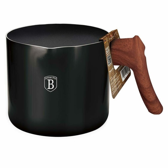 Κατσαρολάκι Γάλακτος BERLINGER HAUS BH-6136 12 cm 1.2 L Μαύρο image 0