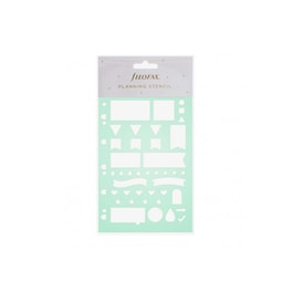 Planning Stencil Filofax