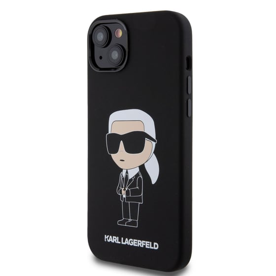 Θήκη Apple iPhone 15 Plus - Karl Lagerfeld Ikonik NFT Hard Case - Black image 2