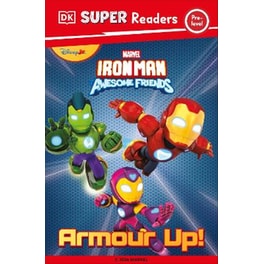 DK Super Reader Pre-Level Marvel Iron Man and His Awesome Friends Armour Up!
