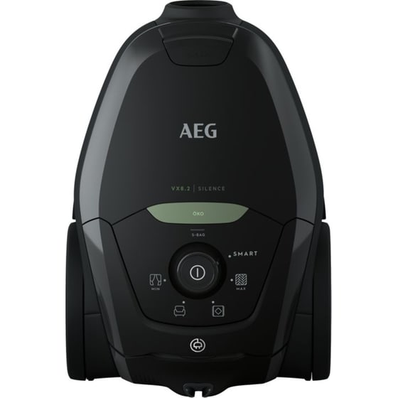 AEG VX82-1-ÖKO 600 W με Σακούλα 3.5 L Μαύρη Ηλεκτρική Σκούπα image 3