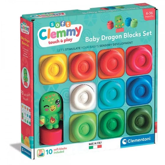 Σετ Μαλακά Τουβλάκια Clemmy Magic Rainbow (9 Τεμάχια) image 0