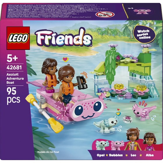 LEGO® Friends Βάρκα-Αξολότλ για Περιπέτειες (42681) image 0