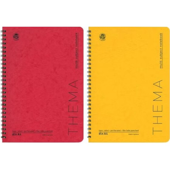 Τετράδιο Σπιράλ Typotrust Thema Α4 3 Θεμάτων 80 Φύλλων (1 Τεμάχιο) image 5