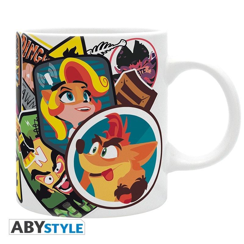 ABYSTYLE Κούπα ABYstyle Crash Bandicoot Κεραμική 320 ml - Πολύχρωμο