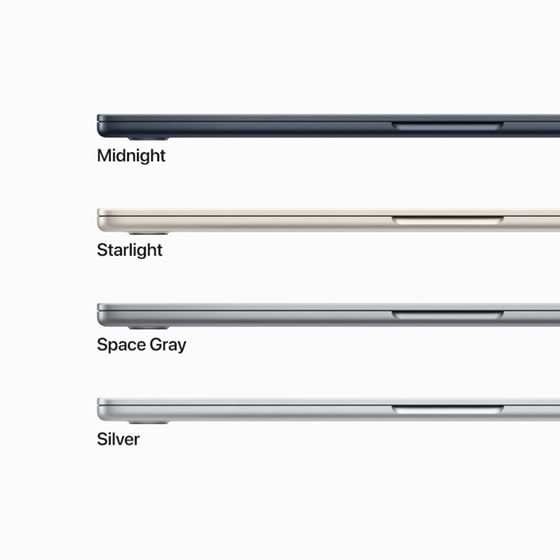Apple MacBook Air with M2 Chip 15.3" QHD+ (Apple M2/8 Cores/8GB/256GB SSD/Mac OS) Silver image 9