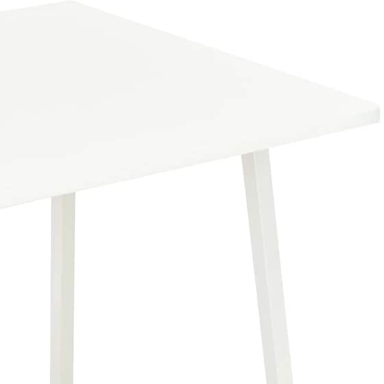 Γραφείο Βιβλιοθήκη VidaXL από Μοριοσανίδα 102x50cm - Λευκό image 5