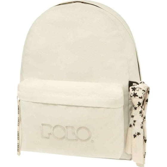 Τσάντα Πλάτης Polo Original Scarf White (+δώρο Πορτοφολάκι Polo) image 0