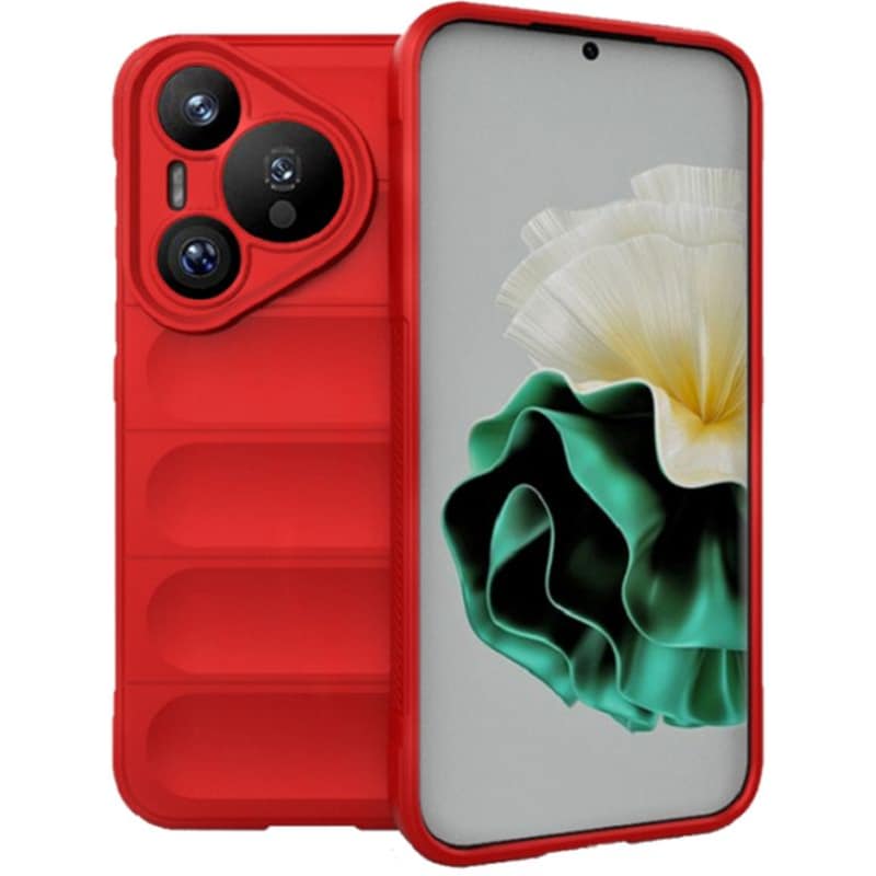 TECHSUIT Θήκη Σιλικόνης - Huawei Pura 70 - Techsuit Magic Shield - Red (5949419165427)