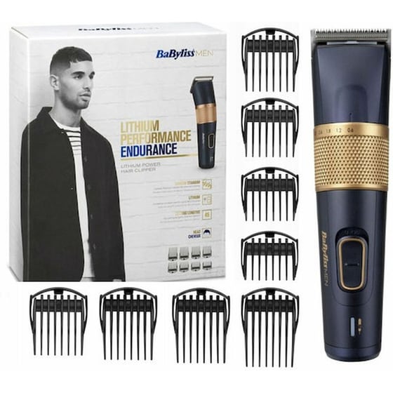 Κουρευτική Μηχανή Babyliss E986E Lithium Power Μαύρο/Χρυσό image 5