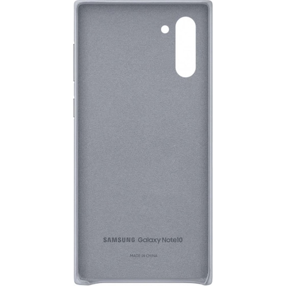 Θήκη Samsung Galaxy Note 10 - Samsung Leather Case - Grey image 3