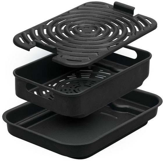 IZZY IZ-8265 με Πόρτα 1700 W Μαύρη/Ασημί Φριτέζα Αέρος & Grill image 6