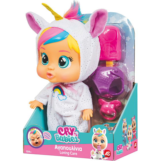 Cry Babies Κλαψουλίνια Αγαπουλίνια Loving Care Fantasy - Διαδραστική Κούκλα Κλαίει Με Αληθινά Δάκρυα image 21