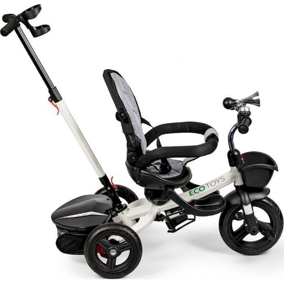Παιδικό Τρίκυκλο Ποδήλατο Ecotoys JM-311 - Γκρι/ Μαύρο image 4