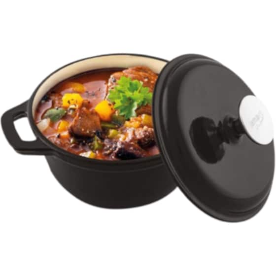 Κατσαρόλα Βαθιά LAMART LT1209 από Μαντέμι 25.5 cm 4.3 L Μαύρο image 1