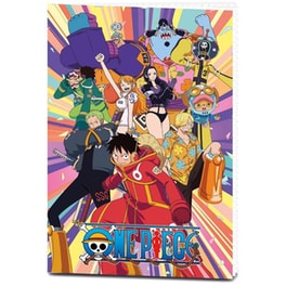 Τετράδιο Καρφίτσα Blue Sky Studios Α5 Anime Burning Map One Piece