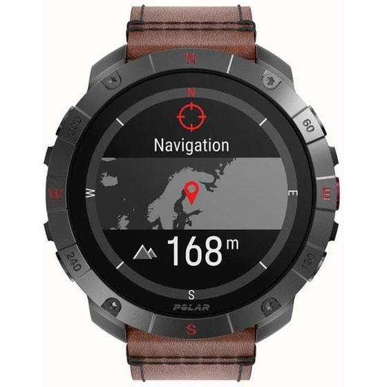 Smartwatch Polar Grit X2 Pro Titanium 49mm - Black image 1