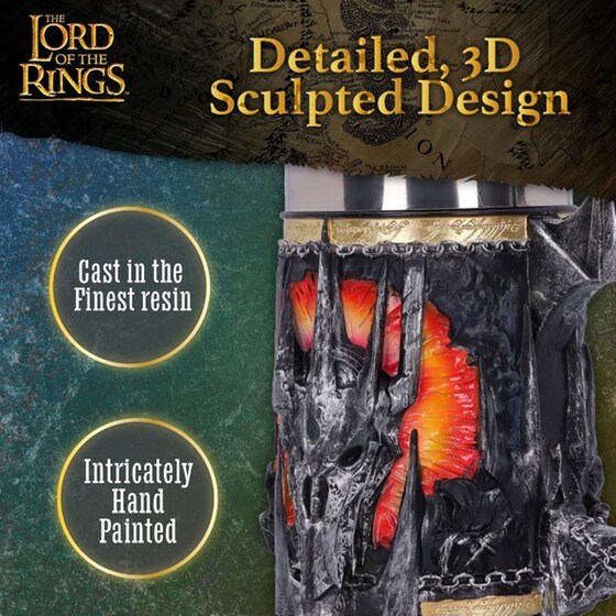 Κούπα 3D Nemesis Now: The Lord of The Rings - Sauron Tankard 15.5cm/300ml image 11