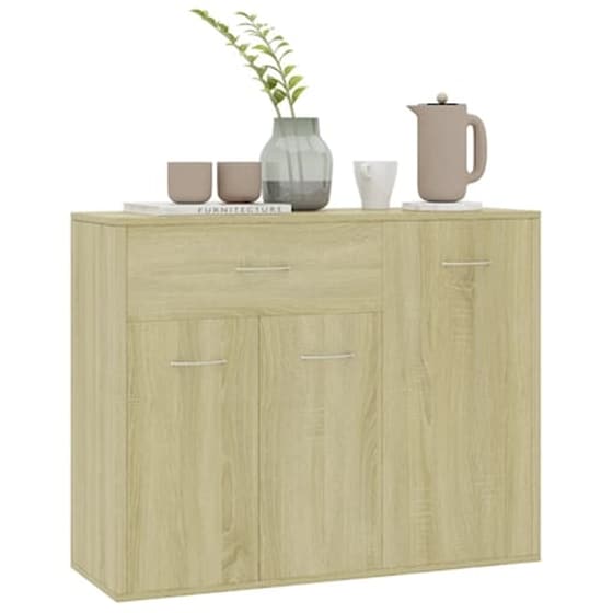 Vidaxl Μπουφές Sonoma Δρυς 88 X 30 X 70 Εκ. Από Μοριοσανίδα image 4