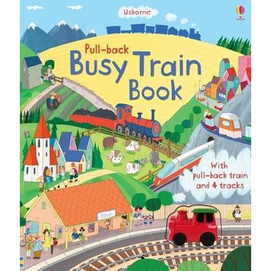 Pull-back Busy Train Book image 0