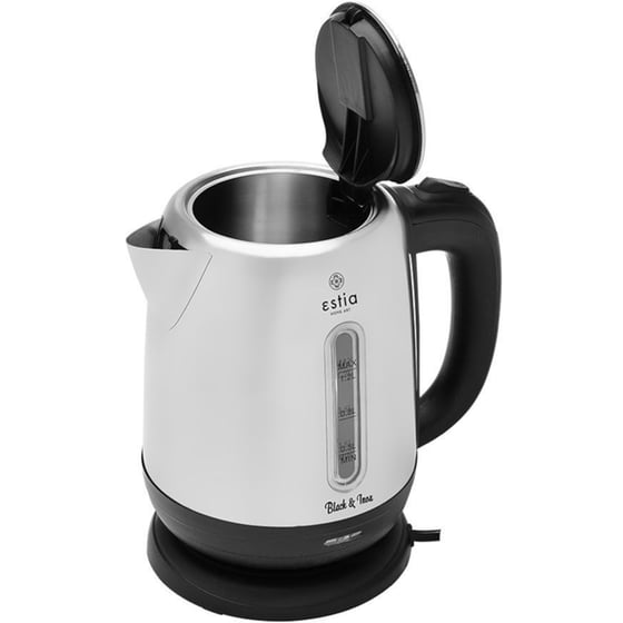 Βραστήρας ESTIA Home Art 06-17248 1630 W 1.2 L Black & Inox image 1
