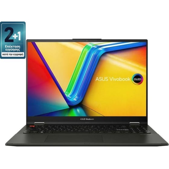 Laptop Asus Vivobook S 16 Flip OLED TOUCH TP3604VA-OLED-MY931W 16.0'' 3.2K OLED (Core i9-13900H/16GB/1TB SSD/UHD Graphics/Win11Home) image 0