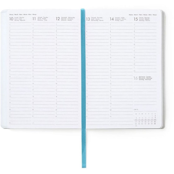 Ακαδημαϊκό Ημερολόγιο Εβδομαδιαίο Legami 2025 18Μ Medium Daisy image 1