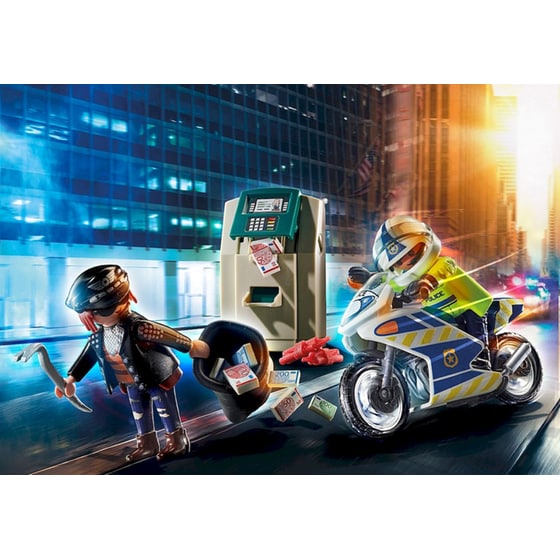 PLAYMOBIL® City Action Διάρρηξη στο ΑΤΜ (70572) image 1