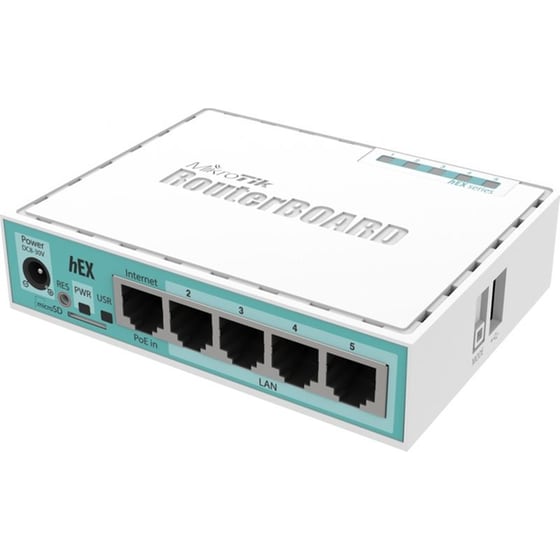 MikroTik Hex RB750Gr3  Router με 5 Θύρες Gigabit Ethernet (1000 Mbps) image 2
