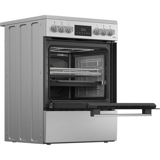 WHIRLPOOL W6V8LCSATX1 72 Lt Inox Ηλεκτρική Κουζίνα Κεραμική image 3