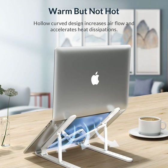 Βάση Στήριξης Laptop Orico PFB-A24 11-17"- Λευκό image 2