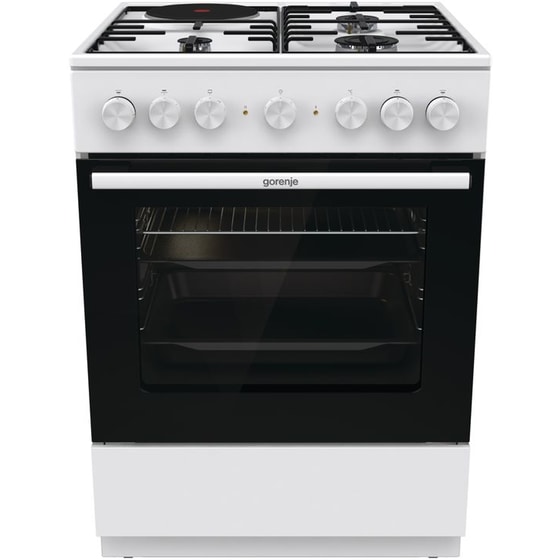 GORENJE GK6B43WD 71 Lt Λευκό Μεικτή Κουζίνα Υγραερίου image 0
