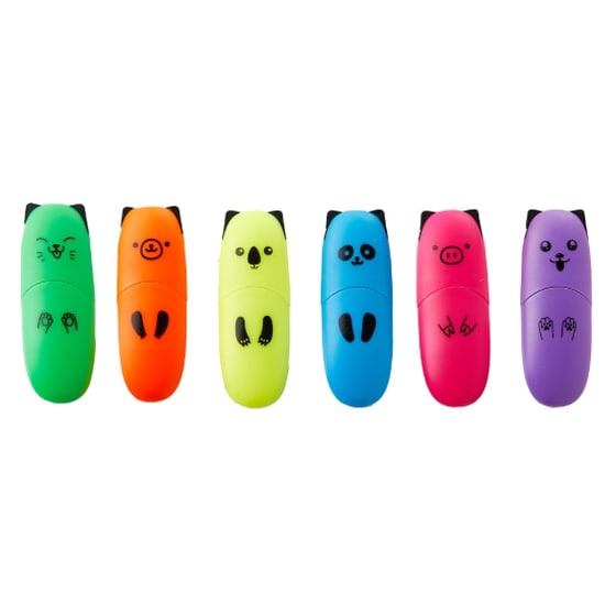 Μαρκαδόροι Υπογράμμισης Coolbee Mini Neon 6 τεμάχια image 1