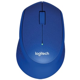 Logitech M330 Silent Plus Ασύρματο Mini Ποντίκι Μπλε