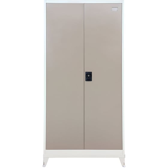 Ντουλάπα Steelen Δίφυλλη Μεταλλική 70x40x181 cm - Μπεζ image 3