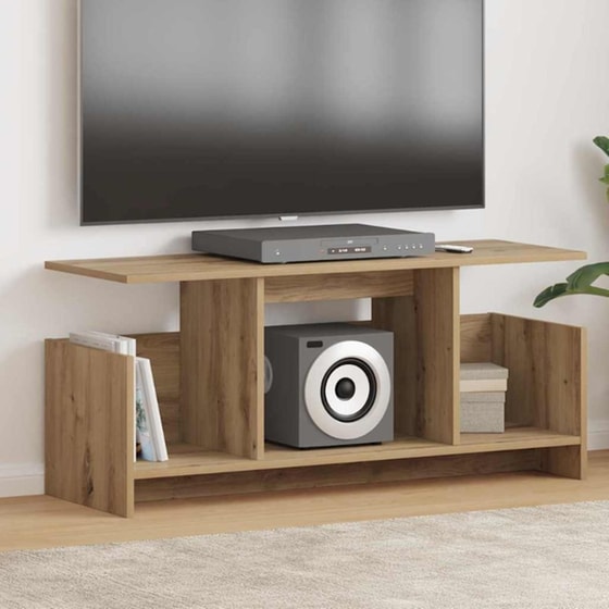 Έπιπλο Τηλεόρασης VidaXL 102 x 35 x 45 cm - Artisan Δρυς image 1