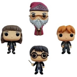 Funko Pop! Harry Potter - Harry Potter, Hermione Granger, Ron Weasley, Albus Dumbledore 4-Pack
