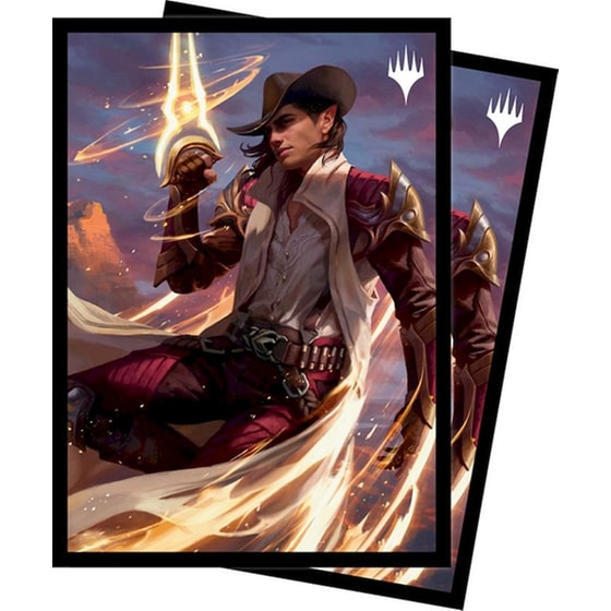 Ultra Pro Card Sleeves Standard Size - Outlaws Of Thunder Junction Kellan, The Kid (100 Sleeves) image 0