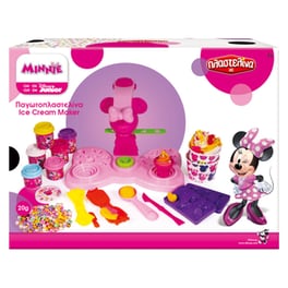 AS Σετ Παγωτοπλαστελίνα Disney Minnie Ice Cream Maker με 6 Βαζάκια και Εργαλεία
