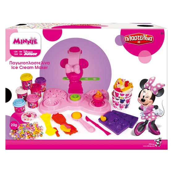 AS Σετ Παγωτοπλαστελίνα Disney Minnie Ice Cream Maker με 6 Βαζάκια και Εργαλεία image 0