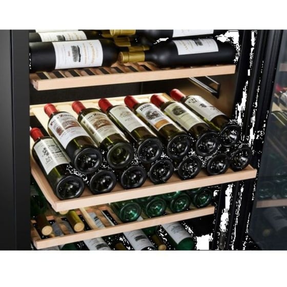 LA SOMMELIERE APOGEE255PV για 254 Μπουκάλια Μαύρο Συντηρητής Κρασιών image 10