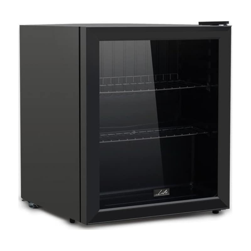 Ψυγείο LIFE Mini Bar Vitrine 42 Lt Μαύρο