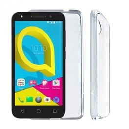 Θήκη Alcatel U5 4G - Volte-Tel SlimColor Air TPU Back Cover Σιλικόνης - Διάφανη
