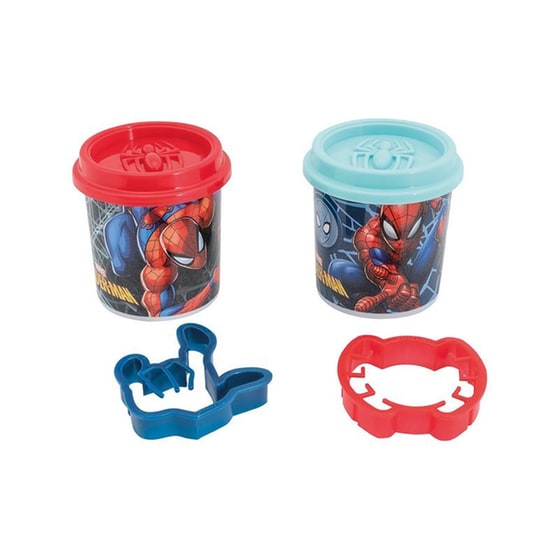 AS Company Πλαστελίνη Disney Frozen & Marvel Spiderman Σετ 2 Βαζάκια Με 2 Cutters - Τυχαία Επιλογή Σχεδίου image 2