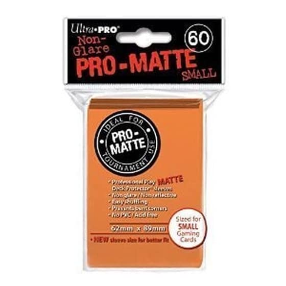 Ultra Pro - Pro Matte Small 60 Sleeves Orange (rem84266) image 0