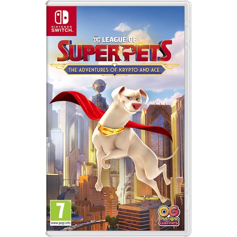 OUTRIGHT GAMES DC League of Super-Pets: The Adventures of Krypto and Ace - Nintendo Switch