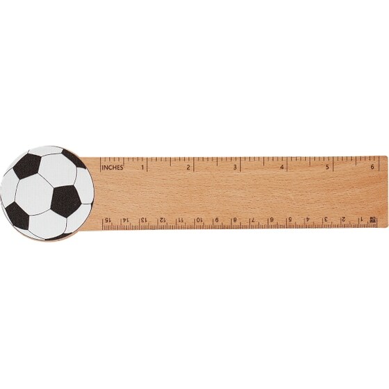 Χάρακας Coolbee Football 15cm image 0