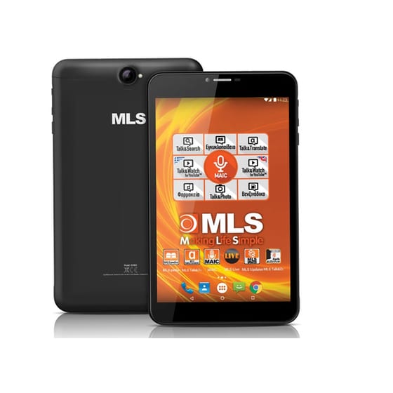 Tablet MLS Jet 8" 16GB 3G Μαύρο image 1