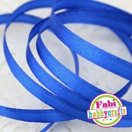 Fabi Κορδελα Σατεν 6mm X 50y Μπλε