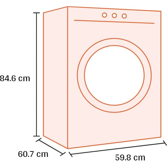 WHIRLPOOL WP D9 WBS EE 9 kg με Αντλία Θερμότητας Λευκό Στεγνωτήριο Ρούχων image 1